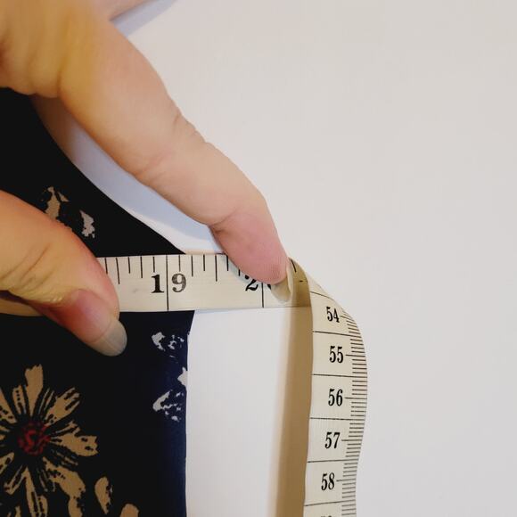 Jason Wu for Target blue mixed print floral flowy sleeveless dress - Picture 10 of 11